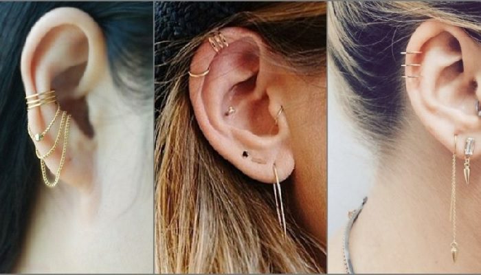 Nhìn thấy người lạ xỏ lỗ tai