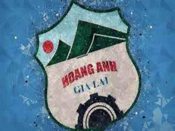 Logo clb HAGL với biểu tượng của tinh thần đồng đội