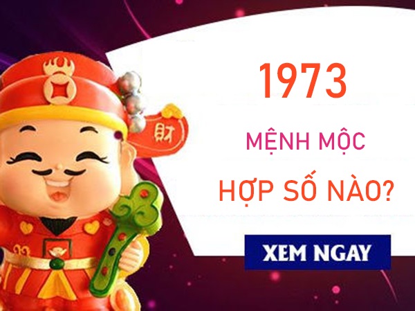 Mệnh Mộc 1973 hợp số nào bình an may mắn?