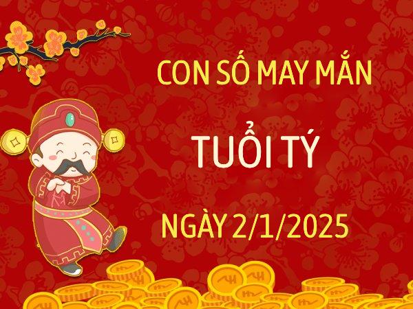 Con số may mắn hỗ trợ tài lộc cho tuổi Tý ngày 2/1/2026