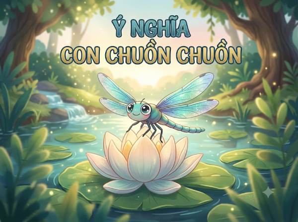 Ý nghĩa con chuồn chuồn trong quan niệm dân gian?