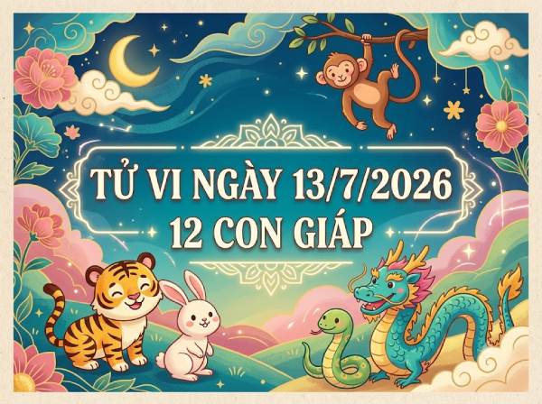 Tổng quan tử vi ngày 13/07/2026